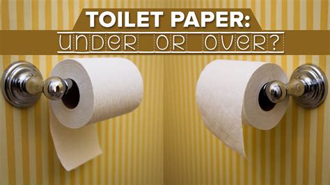 Should Toilet Paper Be Over or Under: A Philosophical Inquiry into the Fabric of Society